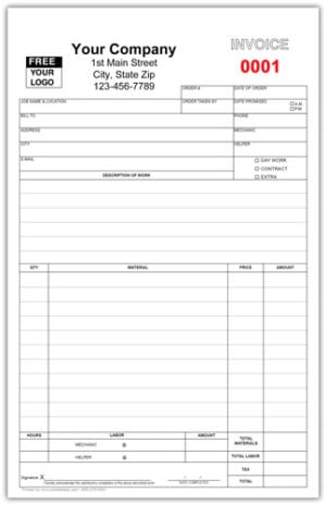 Appliance Repair Forms - PrintIt4Less