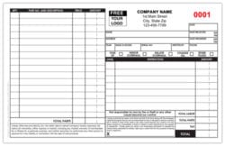 Small Engine Repair Form