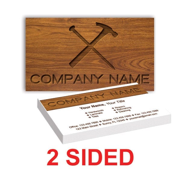 Flooring Business Cards Design