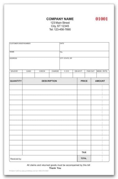 Apparel Sales Forms