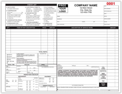 Road Side Service and Towing Invoice Form