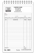 Custom Printed Receipt Books | Custom Receipt | Customized Invoice Book ...