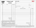 Automotive Transmission Repair Invoice Form : PrintIt4Less