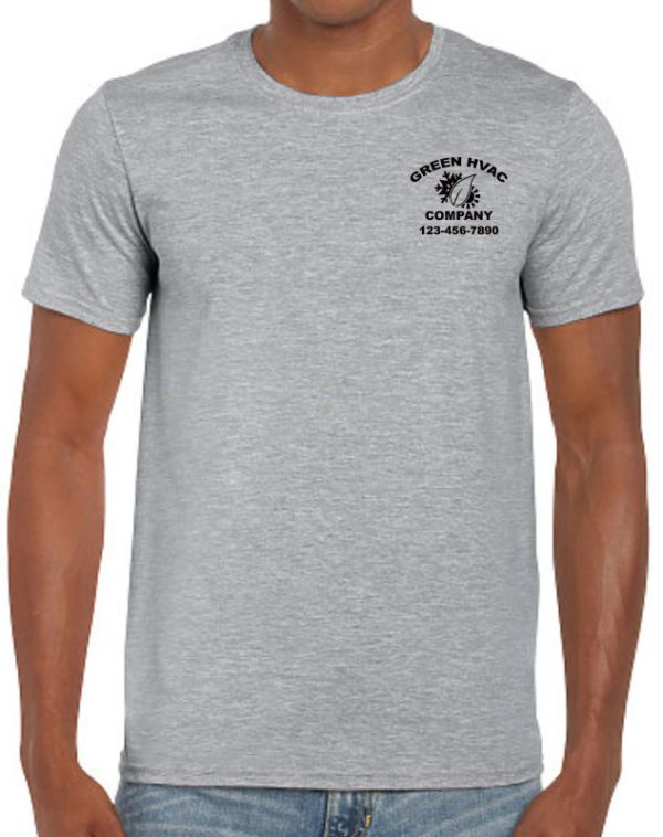 Eco Friendly HVAC Work Tshirts