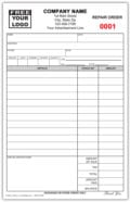 Jewelry Sales and Repair Form