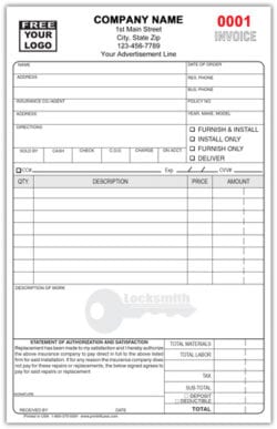 locksmith forms printit4less