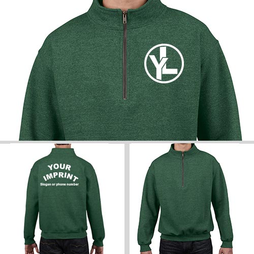 custom zip sweatshirts