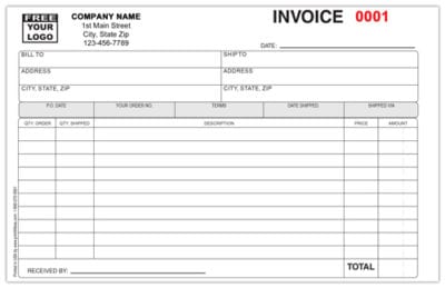 Retail Sales Invoice Form