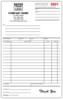 Small Business Invoice Form