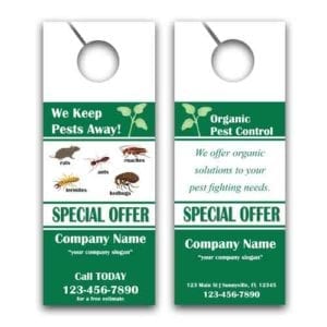 Custom Door Hanger Templates for Pest Control | Printitl4less.com ...