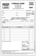 Custom Work Order Forms | Work Order Receipt | Work Order Template ...