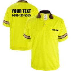 Custom Reflective Polos: Safety Clothing | Printit4Less.com : PrintIt4Less