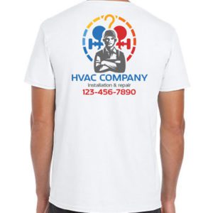 HVAC Company Work Shirts : PrintIt4Less