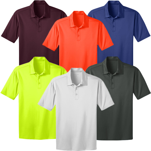 Port Authority Silk Touch Embroidered Logo Polos | Printit4less.com