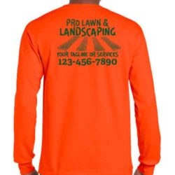 Long Sleeved Landscaping Work Uniforms | Printit4Less.com