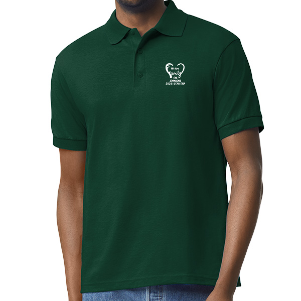 Personalized Family Camping Trip Polo Shirts