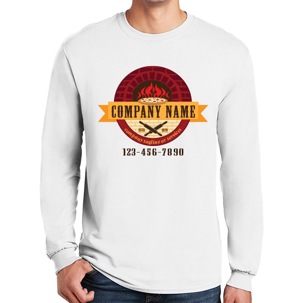 Personalized Brick Oven Pizzeria Shirts | Printit4Less.com