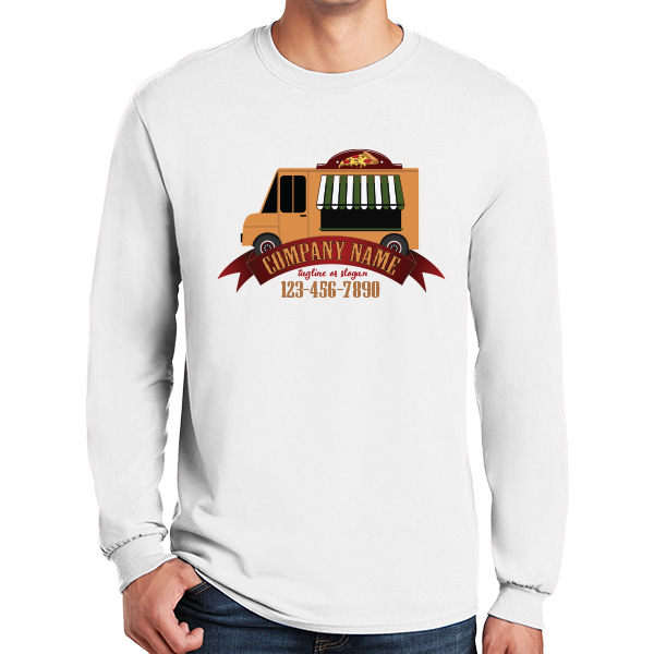 Long Sleeve Pizza Truck Uniform