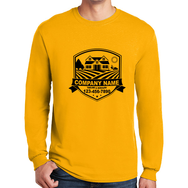 Long Sleeve Home Landscaping Work Shirts