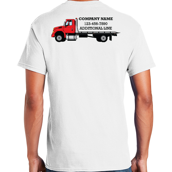 Company Uniform with Full Color Truck Logo