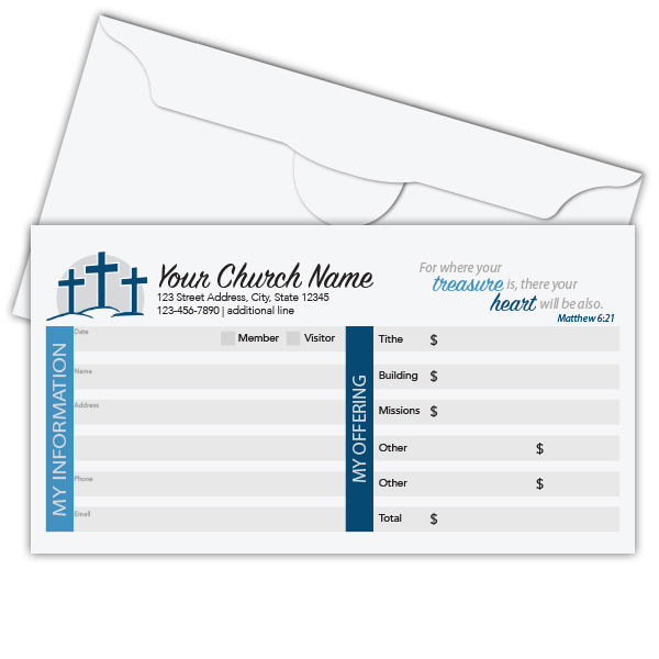 Church Tithing Envelopes