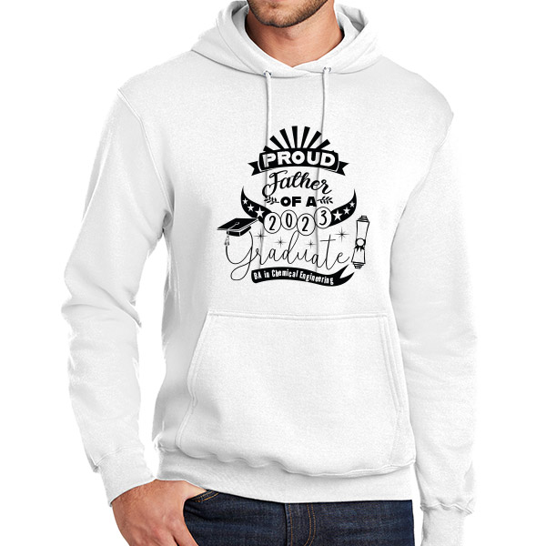 Custom Proud Graduate Hoodies for Family Members