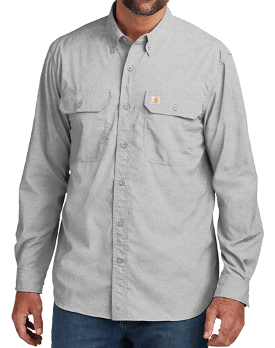 Carhartt Force Solid Long Sleeve Work Shirt