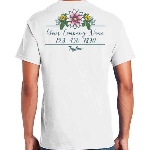 Personalized Florist T-Shirts