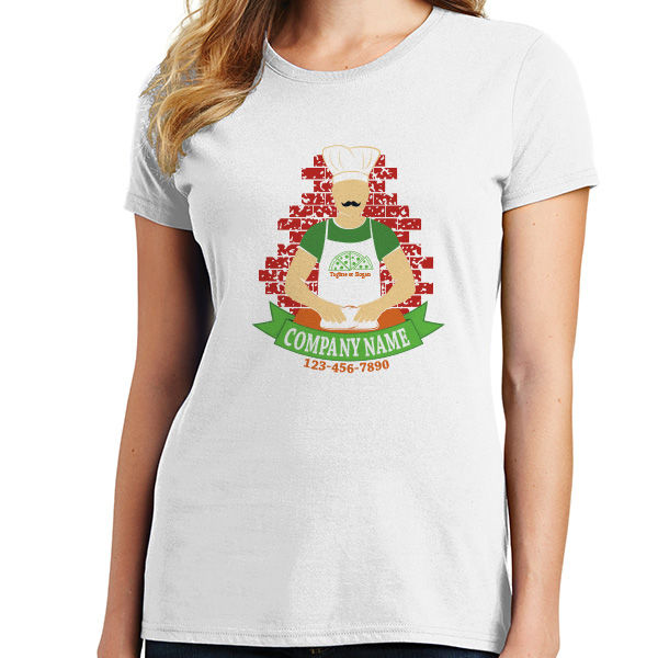 Ladies Pizza Chef Shirts