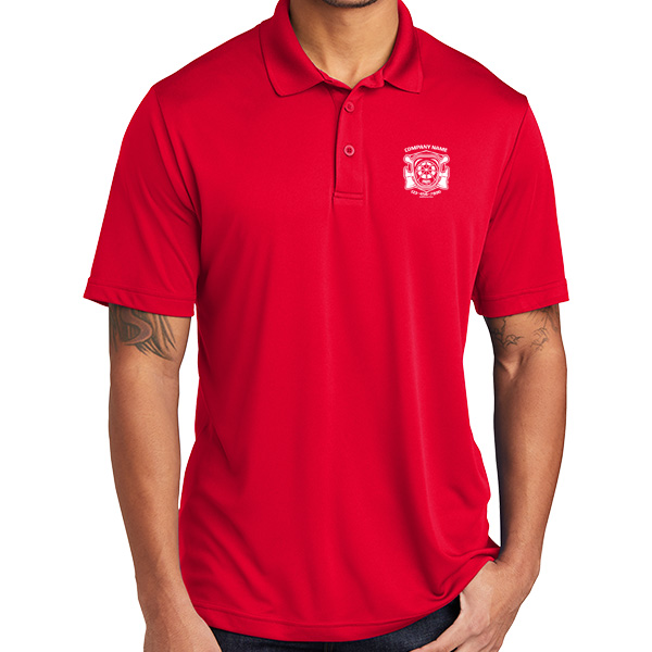 Polyester Custom Firefighter Polo