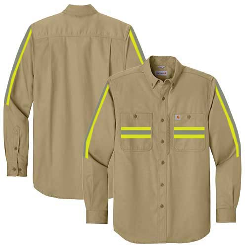 Carhartt Rugged Professional Reflective Long Sleeve Shirt